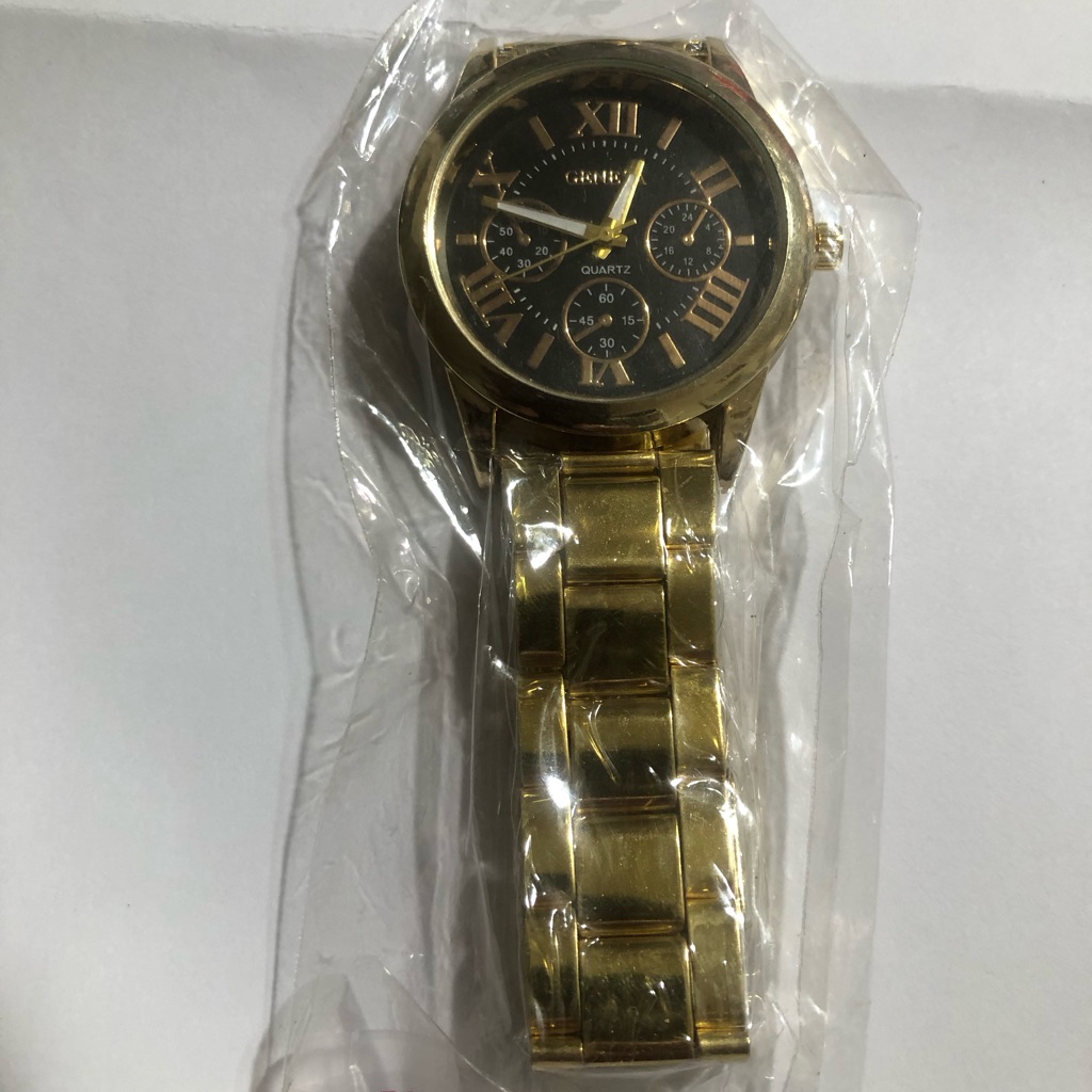 Gold Watch With Black Dial Gold Watch With Black Dial